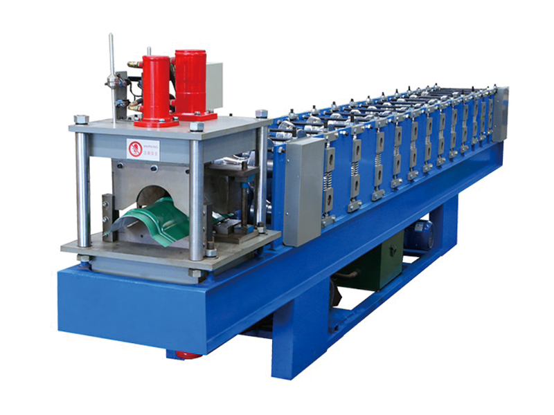 YX112-300 Ketahanan Kuat Roof Ridge Cap Roll Forming Machine